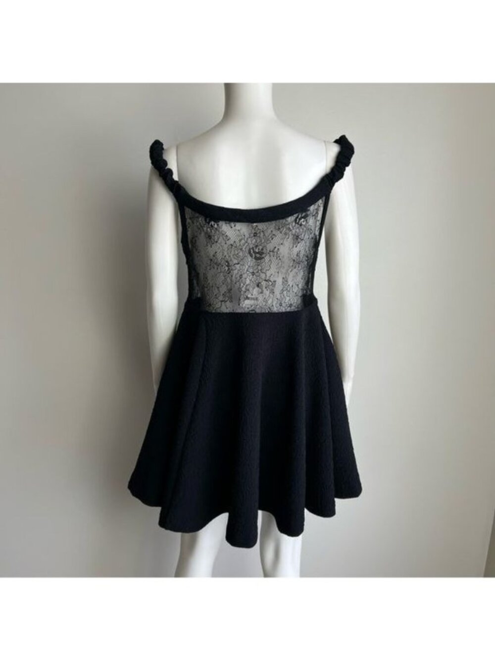 Free People Brooklyn Mini Dress in Black - M - Picture 2 of 8
